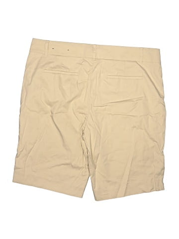 Ann Taylor Khaki Shorts (view 2)