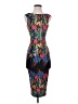 ASOS Graphic Black Cocktail Dress Size 0 - photo 1