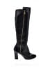 Elliott Lucca 100% Leather Black Boots Size 7 1/2 - photo 1