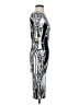 ASOS Graphic Silver Cocktail Dress Size 0 - photo 4