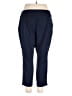 Investments Solid Blue Active Pants Size 16 - photo 2