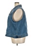Westbound Blue Denim Vest Size 3X - photo 5