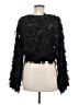 Shein Black Long Sleeve Blouse Size M - photo 2