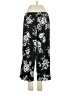 Susan Graver Print Black Casual Pants Size XS - photo 2