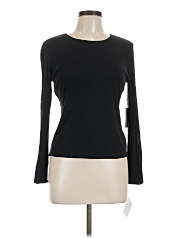 Classiques Entier Long Sleeve Silk Top (view 1)