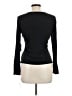 Classiques Entier 100% Silk Black Long Sleeve Silk Top Size L - photo 2