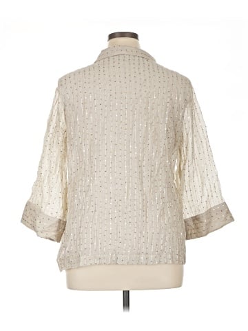 JM Collection 3/4 Sleeve Blouse (view 2)
