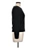 Classiques Entier 100% Silk Black Long Sleeve Silk Top Size L - photo 4