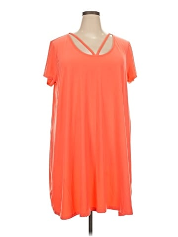 Pink Rose Casual Dress (view 1)