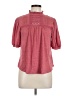Cable & Gauge Red Short Sleeve Blouse Size L - photo 1