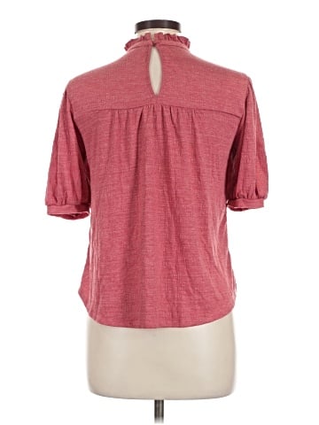 Cable & Gauge Short Sleeve Blouse (view 2)