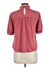 Cable & Gauge Red Short Sleeve Blouse Size L - photo 2