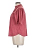 Cable & Gauge Red Short Sleeve Blouse Size L - photo 5