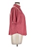 Cable & Gauge Red Short Sleeve Blouse Size L - photo 4