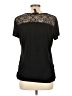 Style&Co Black Short Sleeve Top Size L - photo 2