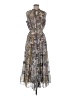 1.State Paisley Gray Casual Dress Size M - photo 1