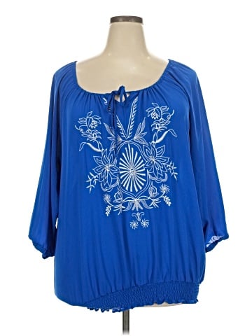 Lane Bryant 3/4 Sleeve Blouse (view 1)