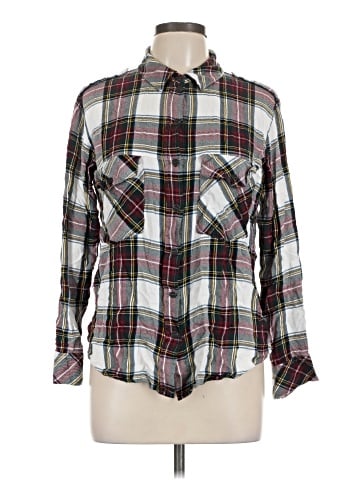 Sanctuary Long Sleeve Button-Down Shirt (view 1)
