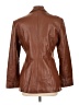 Lobi Lobi 100% Leather Solid Brown Leather Jacket Size L - photo 2