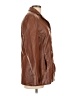 Lobi Lobi 100% Leather Solid Brown Leather Jacket Size L - photo 4