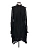 L.A.M.B. 100% Viscose Black Coat Size 4 - photo 1