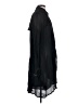 L.A.M.B. 100% Viscose Black Coat Size 4 - photo 4