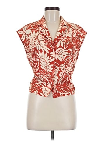 Pleione Sleeveless Button-Down Shirt (view 1)