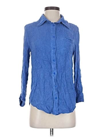 Alice + Olivia 3/4 Sleeve Button-Down Shirt (view 1)
