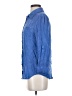Alice + Olivia 100% Viscose Blue 3/4 Sleeve Button-Down Shirt Size S (estimated) - photo 5