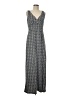 Chaps Gray Casual Dress Size M - photo 1