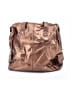 Hayden Harnett 100% Leather Metallic Brown Backpack One size - photo 3