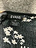 Evans Black 3/4 Sleeve Blouse Size 18 - photo 7