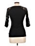 Decree Black 3/4 Sleeve Top Size L - photo 2