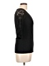 Decree Black 3/4 Sleeve Top Size L - photo 4