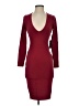 Express Burgundy Cocktail Dress Size XS - photo 1