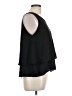 Shinestar 100% Polyester Black Sleeveless Blouse Size L - photo 4