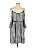 Torrid 100% Rayon Gray Casual Dress Size Lg Plus (0) - photo 1
