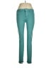 Just Black Color Block Teal Jeggings Size 30 waist - photo 1
