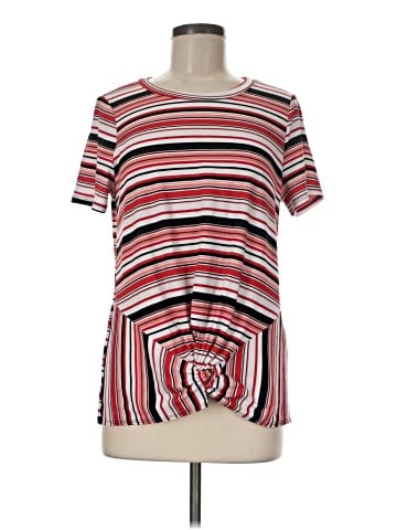 Cotton Bleu Short Sleeve Top (view 1)