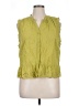Daniel Rainn 100% Cotton Green Sleeveless Button-Down Shirt Size XL - photo 1
