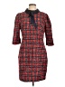 Alexia Admor 100% Polyester Tweed Red Casual Dress Size 14 - photo 1