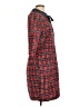 Alexia Admor 100% Polyester Tweed Red Casual Dress Size 14 - photo 4