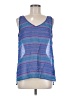 Gap Outlet Blue Sleeveless Blouse Size M - photo 1