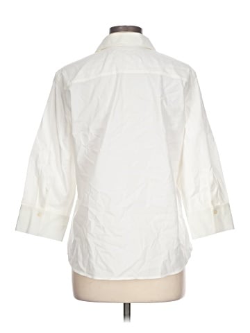 Eddie Bauer 3/4 Sleeve Button-Down Shirt (view 2)