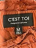 C'est Toi 100% Tencel Brown Casual Pants Size M - photo 7