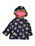 Carter's 100% Polyester Floral Blue Coat Size 2T - photo 1