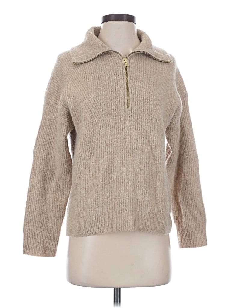 Pre-owned Jcrew Pullover Sweater In Tan
