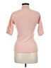 Magaschoni Pink Cashmere Pullover Sweater Size M - photo 2