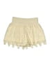 Stella Luce 100% Polyester Ivory Shorts Size M - photo 1