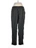 Chaps Print Black Casual Pants Size M - photo 2